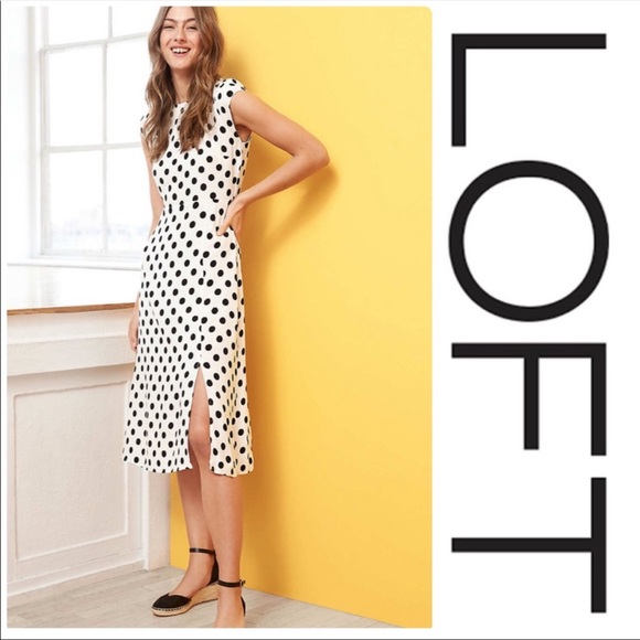 LOFT Dresses & Skirts - Loft Midi Dress. Petite